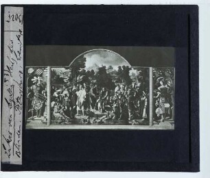 Leyden, Heilung des Blinden (Triptychon) (St. Petersburg Erem. ГЭ-407)