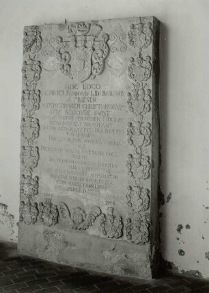 Epitaph für Heinrich von Friesen