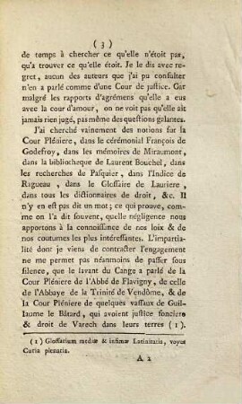 Apologie de la Cour Pléniere