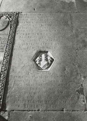 Grabplatte für Sabina von Hellwigsdorf, gestorben 1630