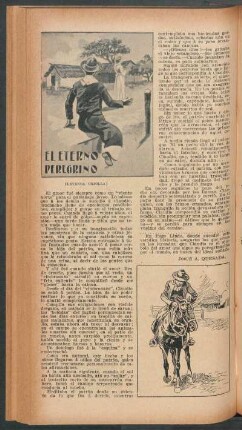 El eterno peregrino : (Leyenda criolla)