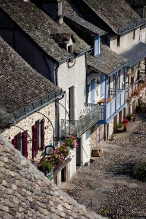 Frankreich. Limousin. Correze. Argentat. Altstadt. Rechtes Ufer