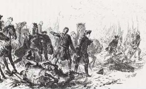 Friedrich der Große in der Schlacht bei Torgau