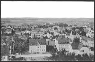Burgstädt. Blick auf Burgstädt