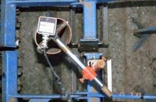 Fotografie: Informationstechnik, Sensortechnik, Radarsensor, Feldtest, Grubber