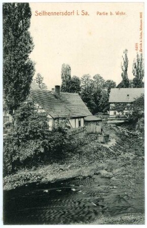 Seifhennersdorf. Beim Wehr