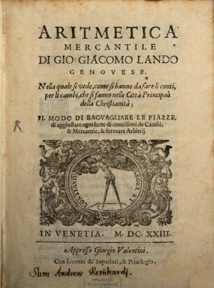 Aritmetica mercantile