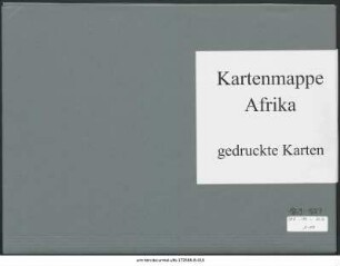 Abessinien nördlich von Antalo : 1869 - 1887 : Kartensammlung