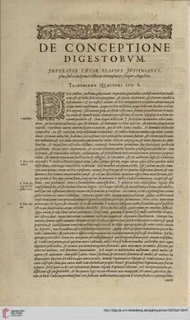 De Conceptione Digestorum