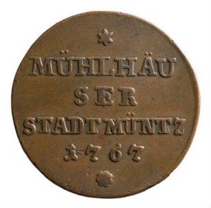 Münze, 2 Pfennig, 1767
