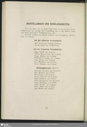 Ausstellungen Von Schülerarbeiten