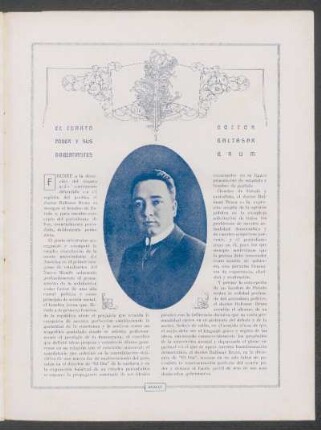 El cuarto poder y sus gobernantes - Doctor Baltasar Brum