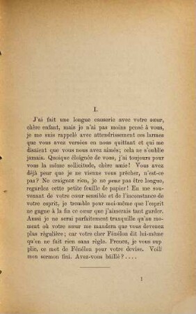 Lettres d'une amie maternelle à ses élèves