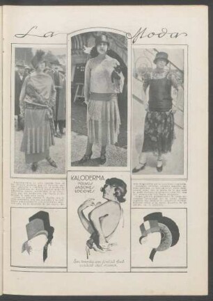 La moda - [Fotografías y ilustraciones]