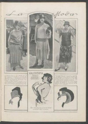La moda - [Fotografías y ilustraciones]