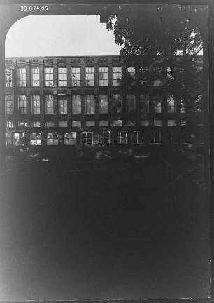 Rheine, Walshagenstraße 127/149. Ehem. Baumwoll-Spinnerei und Weberei Hermann Kümpers (1905-1907). Teilansicht