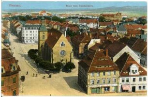 Bautzen. Blick vom Reichenturm auf Bautzen