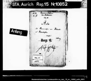 Das Armenwesen in Rhaude und Rhauderfehn