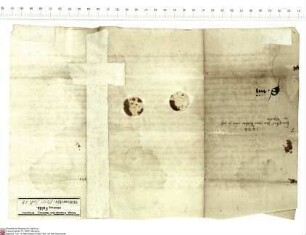 Margarete (Grete) von Buttlar und ihre Söhne Ludwig (Lotze) von Buttlar und Georg (Jorge) von Buttlar bekunden, dass sie Reinhard Roenbach, Bürger...