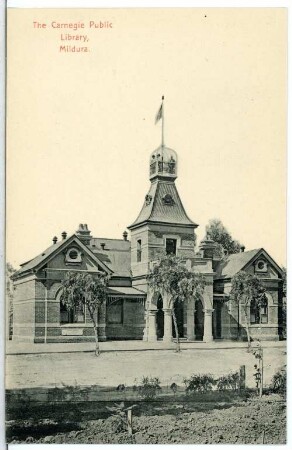 Mildura, Australien. The Carnegie Public Library
