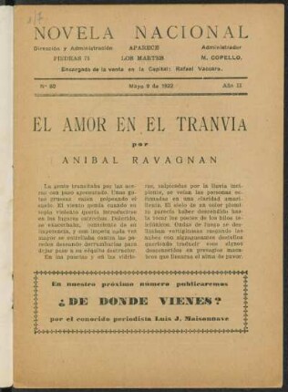 1922008000: El amor en el tranvía