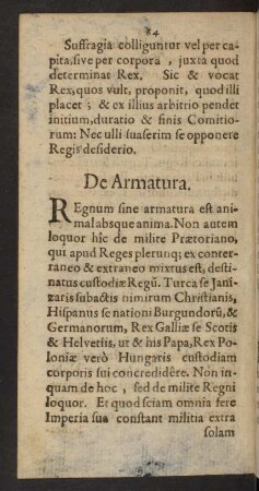 De Armatura.