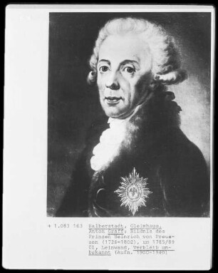 Heinrich (Friedrich Ludwig) Prinz von Preußen