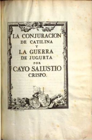 La coniuracion de Catilina y la guerra de Jugurta