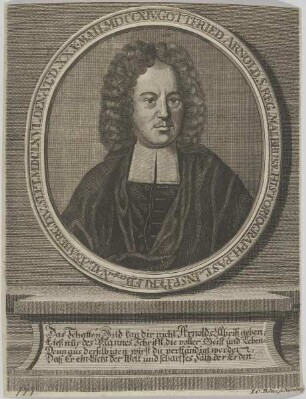 Bildnis des Gottfried Arnold