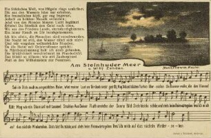 Am Steinhuder Meer - Sah ich Dich auch zu ungezählten Malen [...]