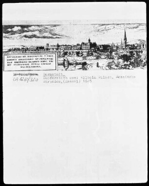 Ansicht von Darmstadt