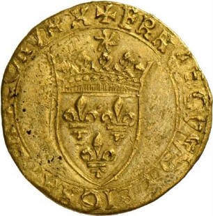 Écu d´or au soleil von König Franz I. von Frankreich, erstes Drittel 16. Jahrhundert
