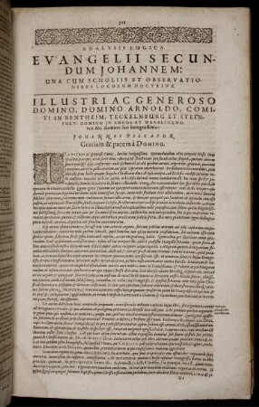 Analysis Logica Evangelii Secundum Johannem