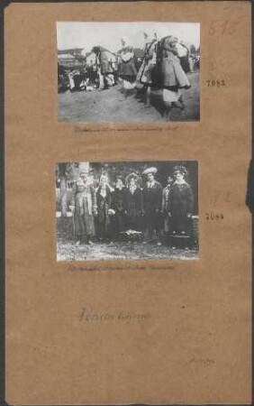 Ukrainische Bauern in ihrer Volkstracht