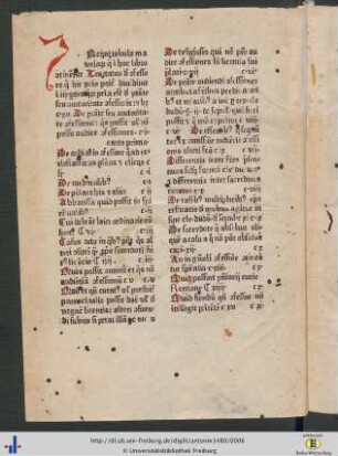 Incipit tabula materiarum que in hoc libro continentur.