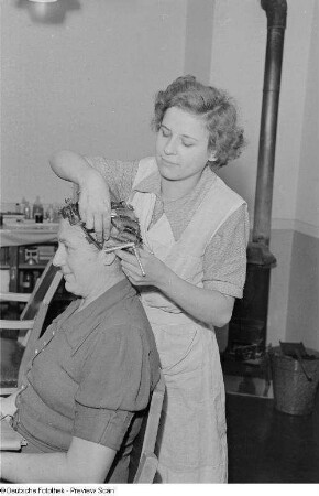 Porträt einer Friseurin