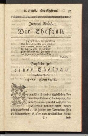 Zweytes Stück.