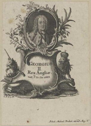 Bildnis des Georgius II.