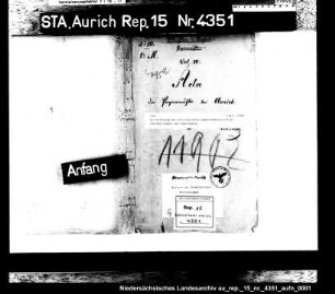 Die Aufhebung des Stalling'schen Lumpensammelprivilegs und dem Konkurs der Papiermühle