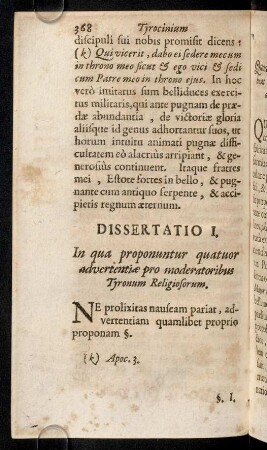 368-368, Ne prolixitas nauseam pariat, advertentiam quamlibet ...