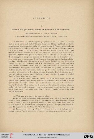 I. Intorno alla più antica veduta di Firenze e al suo autore