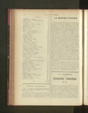 La Question D'Éthiopie.