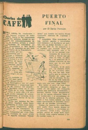 Puerto final : Charlas de cafe