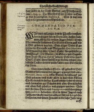 Commendatio Personae