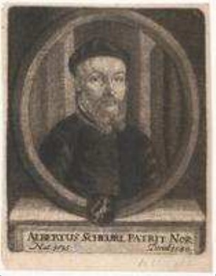 Albrecht (II.) Scheurl, Nürnberger Patrizier; geb. 1525; gest. 1580