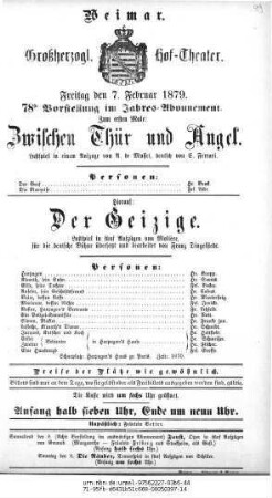 Zwischen Thür und Angel