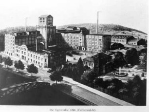 Freital- Deuben. Egermühle 1926, Vorderansicht, aus: Die Egermühle 1876-1926