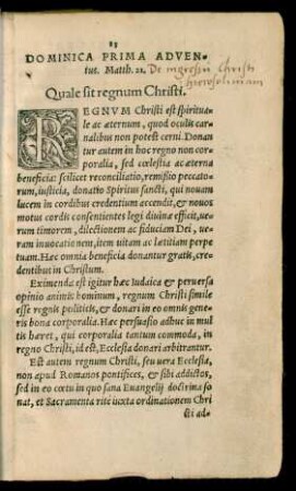 Dominica Prima Adventus. - Dominica Quarta Adventus.
