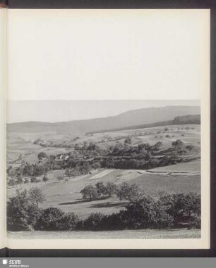 Die Landschaft bei Bärstadt im Taunus