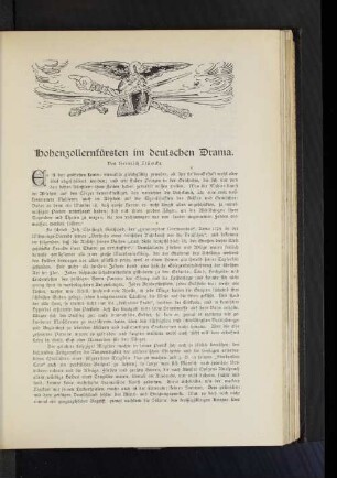 Hohenzollernfürsten im deutschen Drama